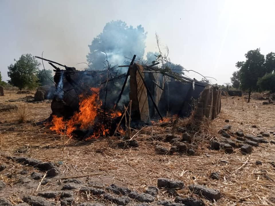 Boko Haram's camp set ablaze
