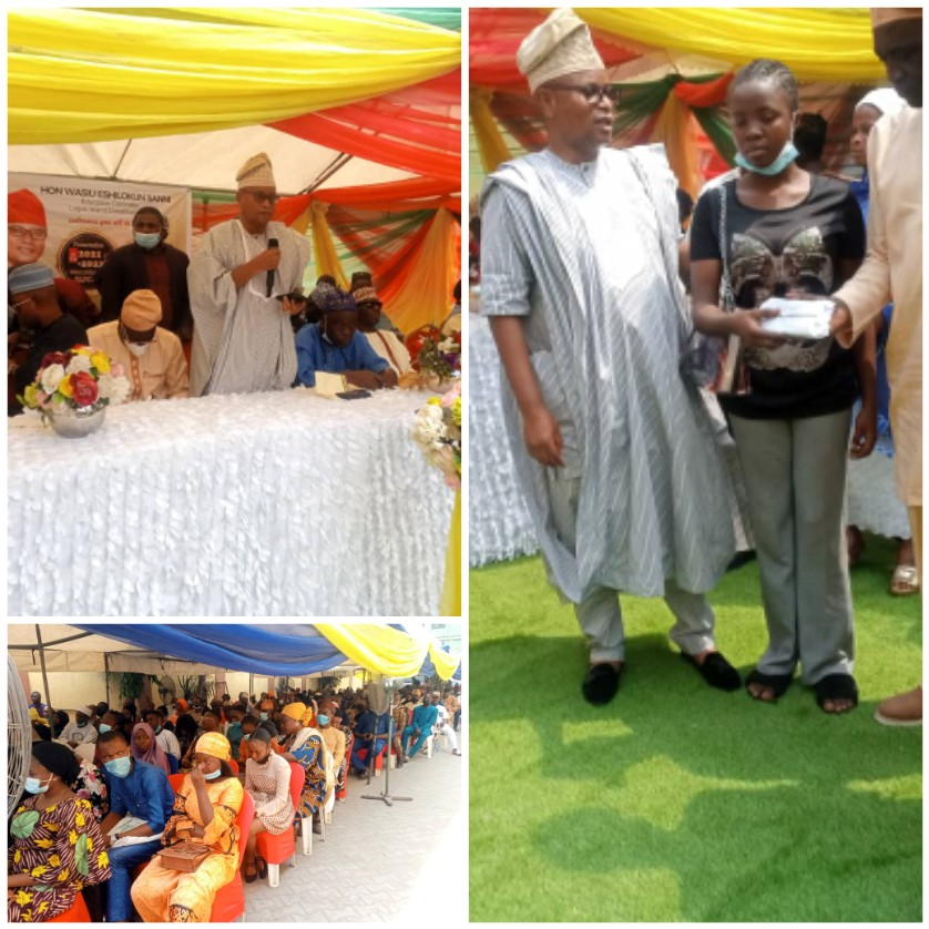 Wasiu Eshinlokun-Sanni awards scholarship to 55 students