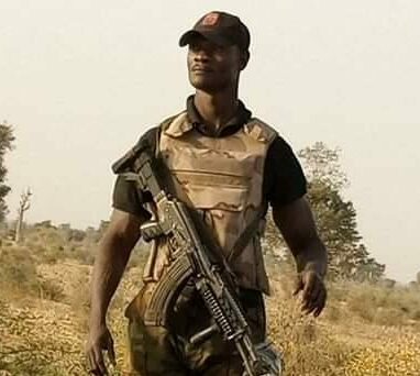 Kashite Eugene, the Air Force officer allegedly shot dead by one "Tuface",a member of local security security outfit OSPAC in Rivers