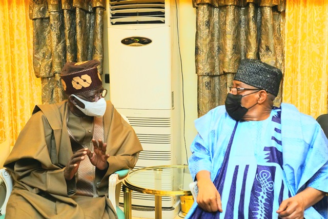 Tinubu and IBB in Minna