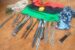 Gun and flag of Biafra recovered by troops from IPOB/ESN stronghold in Lilu forest