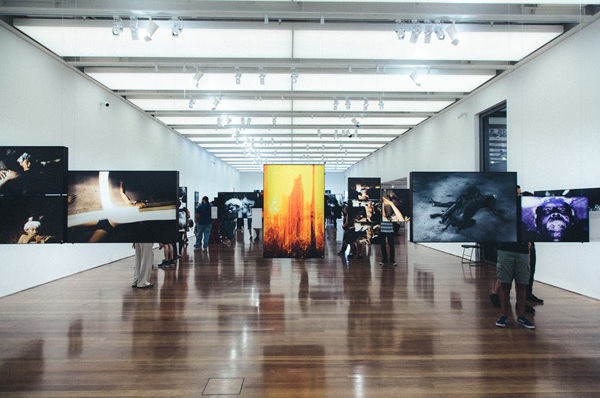 Paintings in side room