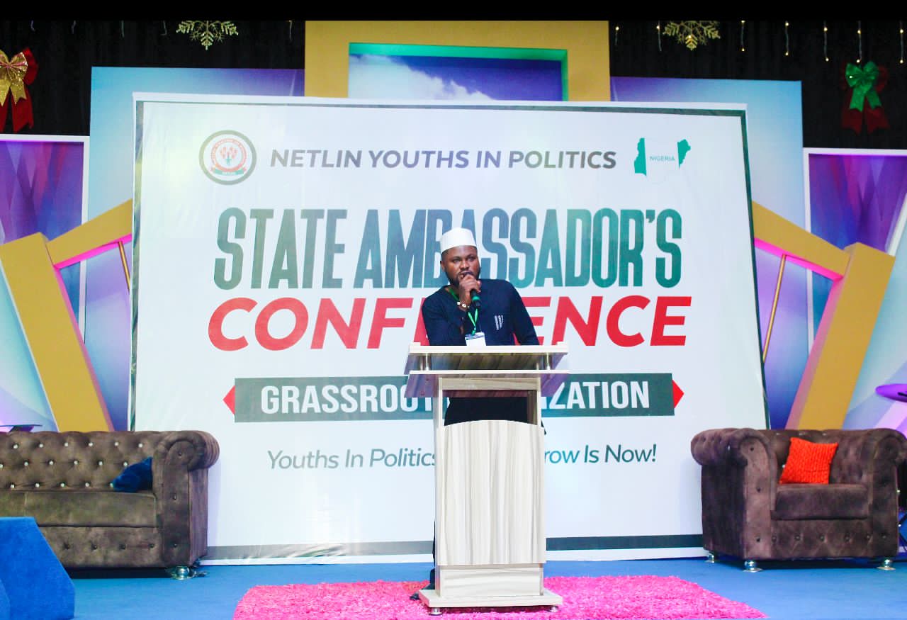 Mike Premium at NETLIN Ambassadors Conference in Lagos, Nigeria