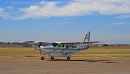 A Cessna plane crashes