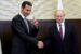 Syian President Bashar Al-Assad and President Vladimir Putin of Russia.