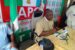Chief Emeka Beker speaking during the inauguration of new State EXCO at APC Secretariat in Port Harcourt