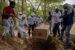 Burying the dead in India