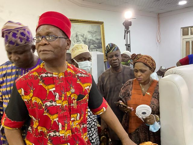 Joe Igbokwe and others at the event