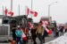 Canadian truckers block land border with U.S.