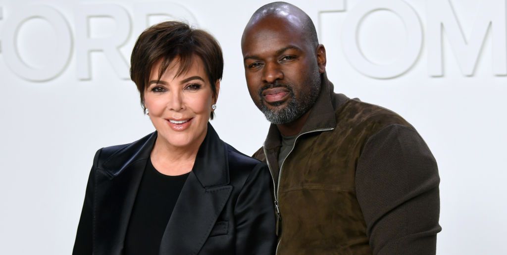 Corey Gamble and Kris Jenner
