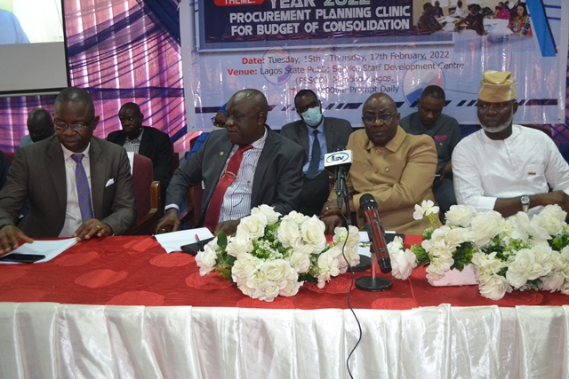 Top government functionaries at the event