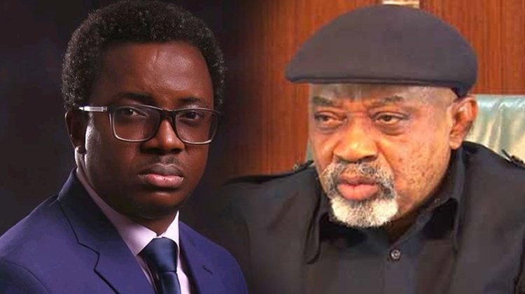 Dr Uyilawa Okhuaihesuyi and Chris Ngige