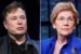 Elon Musk and Senator Elizabeth Warren