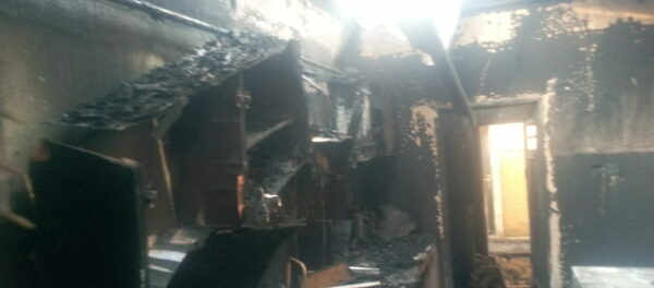 Fire gutted the residence of Sheikh Ahmad Gumi