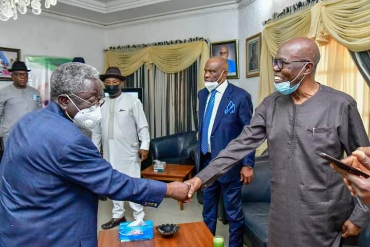 Gov. Wike reconciles Jonah Jang, Sen. Useni
