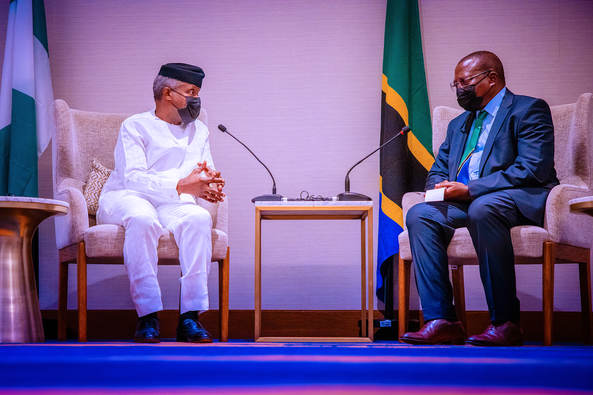 Osinbajo meets Philip Mpango: What they discussed