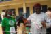 INEC commissioner Okoye at Saint Benedict Demonstration Primary school Igoli-Ogoja, Pulling Unit 005.