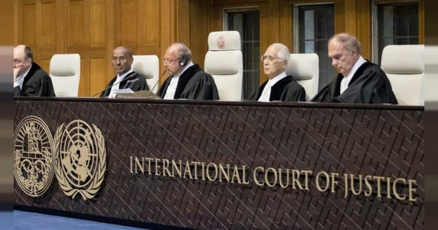 Judges at International Court of Justice
