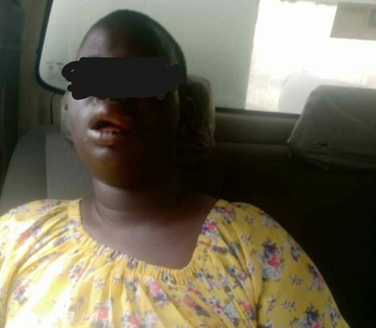 The woman who attempted jumping into the Lagoon