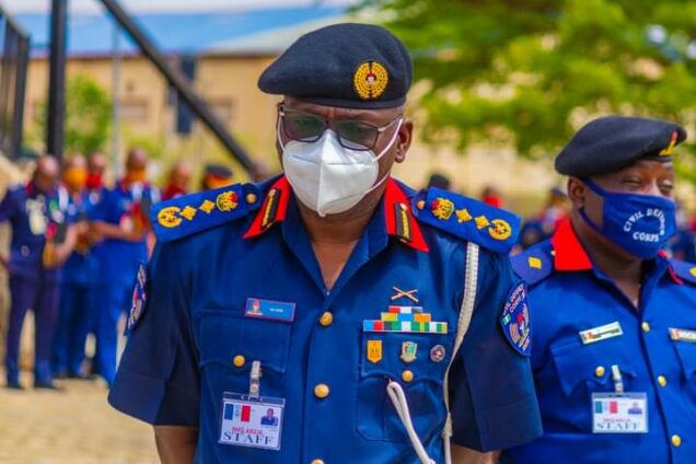 NSCDC officers in uniform