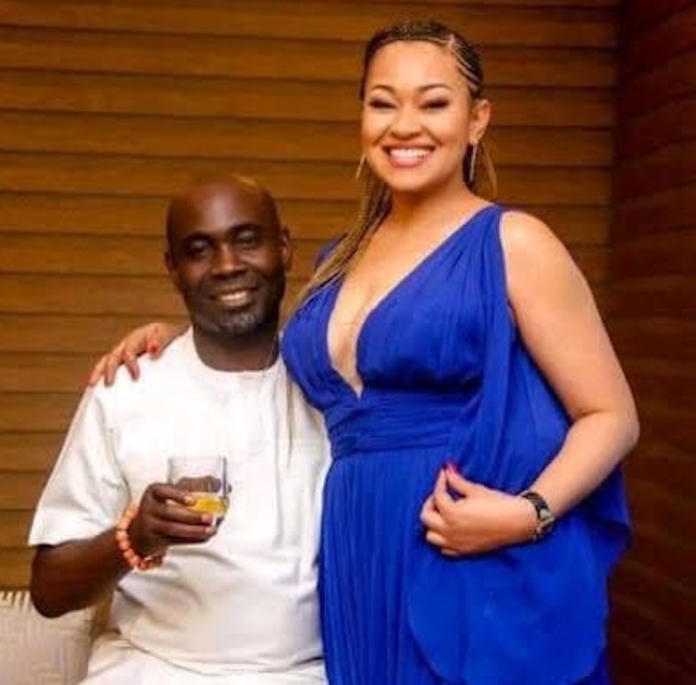 Natasha Akpoti with Uduaghan