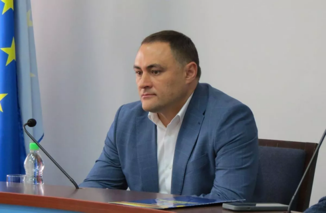 Oleksandr Svidlo acting mayor of the city of Berdyansk Ukraine