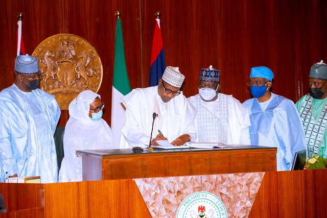 President Buhari signs Electoral Bill into law