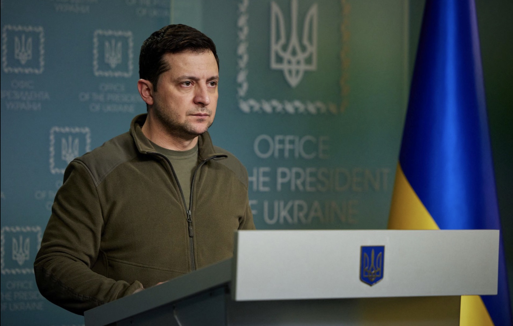 President Volodymyr Zelenskiy of Ukraine