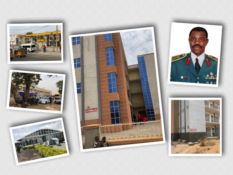 Properties seized from General Aminu-Kano Maude