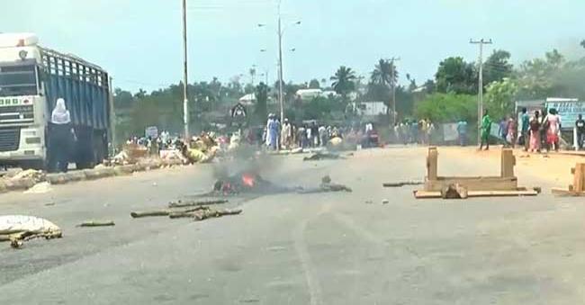 Protest in Ede over the killing of Hassan Adedeji