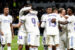 Real Madrid players on Saturday