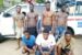 The suspected traffic robbers
