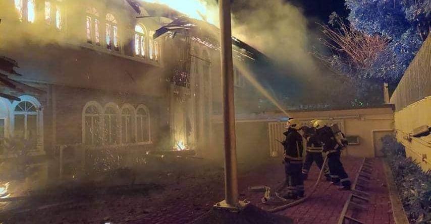 Fire destroys Russian embassy in Manila - P.M. News