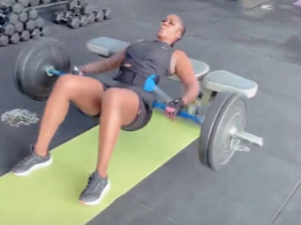 Savage lifting weight