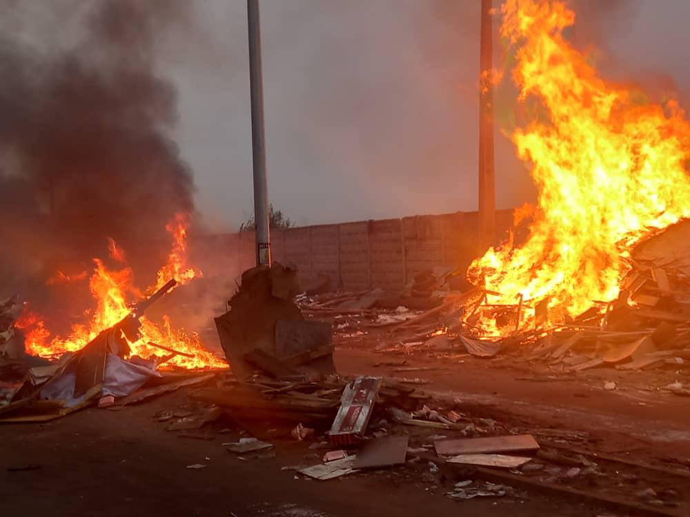 Taskforce clears shanties in Lekki