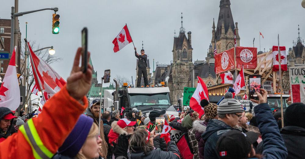 191 Arrested As Canadian Police Flush Out Ottawa Protesters - P.m. News