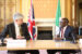 UK NSA Sir Stephen Lovegrove and Nigeria's NSA Babagana Monguno