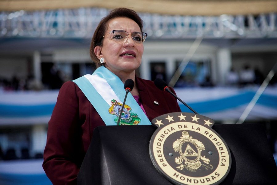 Honduran President Xiomara Castro