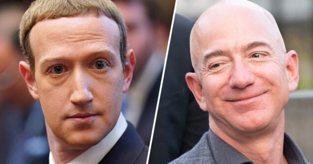 Zuckerberg and Bezos