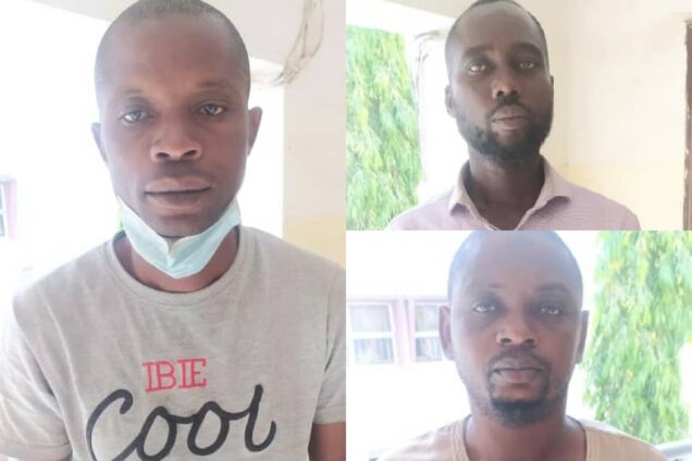 Faces Of Three Currency Counterfeiters Arraigned In Adamawa - P.M. News