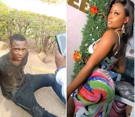 Moses Okoh, the 22-year-old student of University of Jos and Jennifer Anthony his girlfriend he allegedly killed