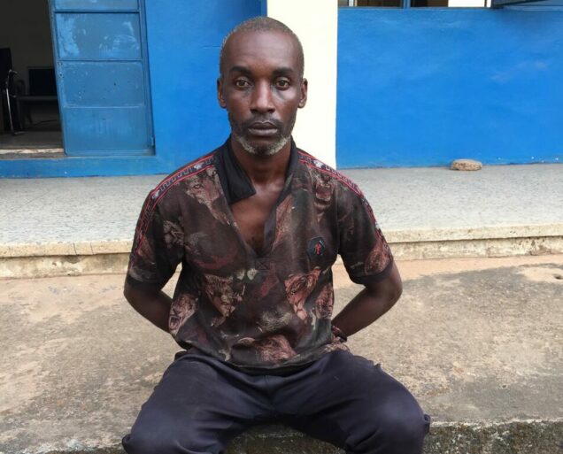 Ovie Oktogbo; arrested by the police in Edo for defiling young boys