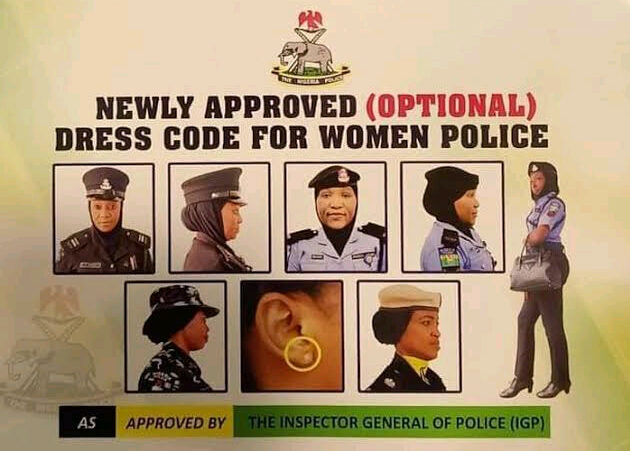 the new uniform code for female cops 