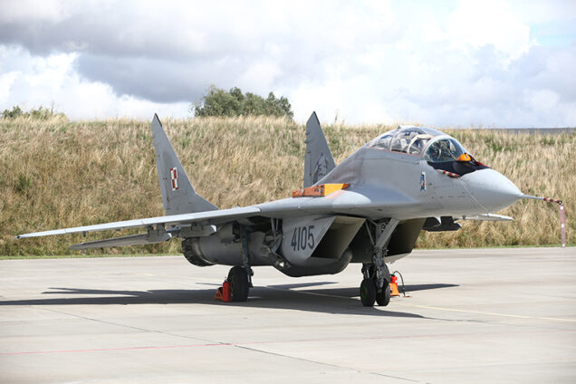Turkish F-16 fighter jets’ NATO Air Policing duty in Malbork