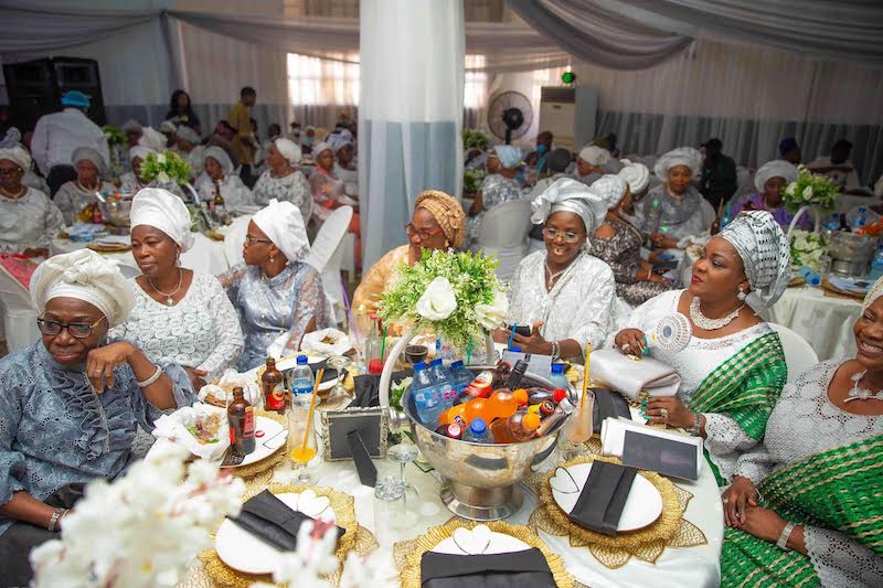 A cross section of guests at the event