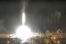 A flare at Ukraine's nuclear power plant hit by Russian missiles