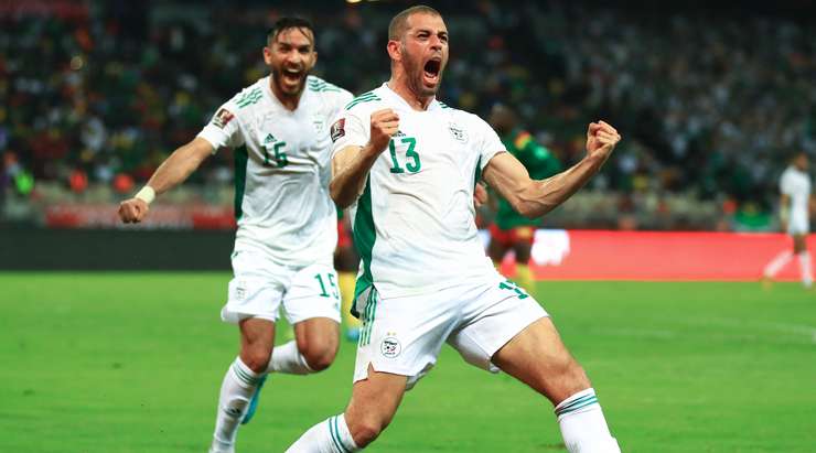 Slimani scored for Algeria
