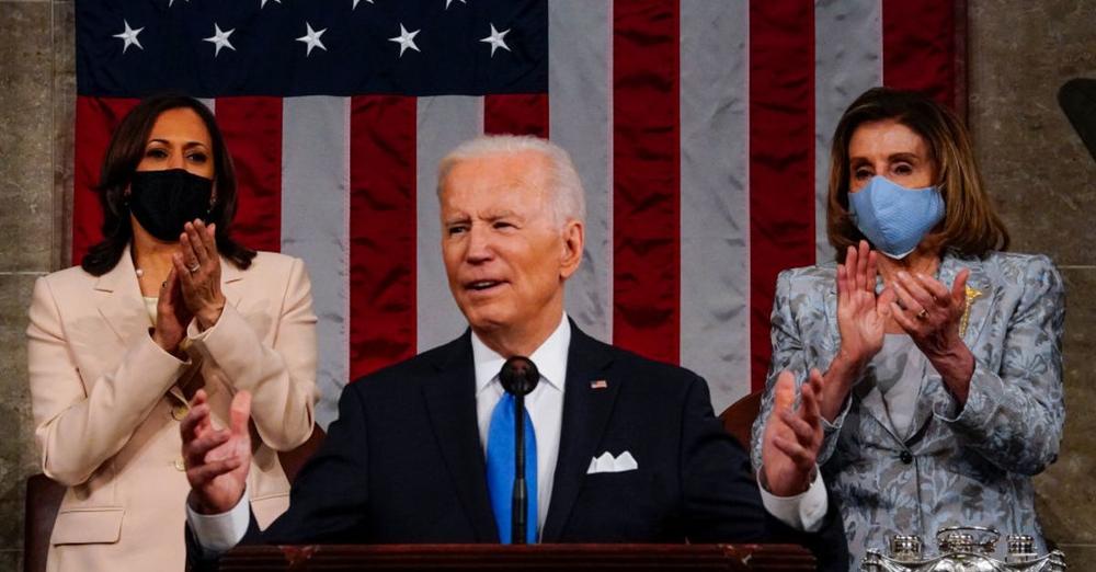 Biden delivering State of the Union address in 2021
