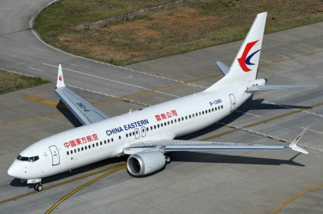 Boeing 737 owned by China Eastern Airline