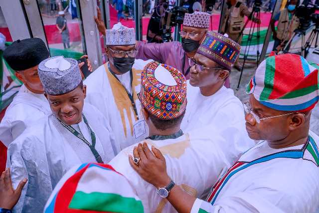 APC leaders at the event